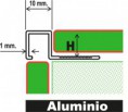 ECO STYLE ALUMINIO 250 cm.